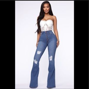 Fashion Nova Flare Jeans